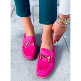 Mocasines mujer Linda Fucsia rosa 1
