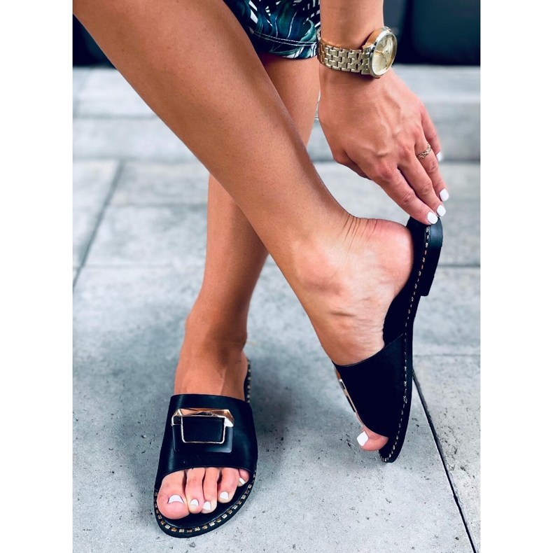 Sandalias mujer Linn Black negro 2