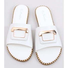 Sandalias mujer Linn White blanco 5
