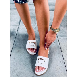 Sandalias mujer Linn White blanco 3