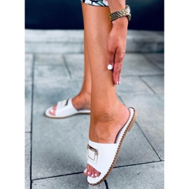 Sandalias mujer Linn White blanco 4