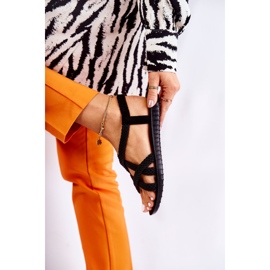 PS1 Sandalias trenzadas Marell de mujer negras negro 5