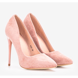 Tacones rosas Chemin 1