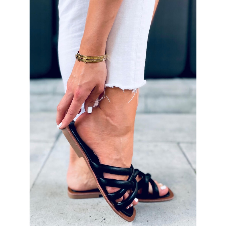 Pantuflas mujer Zola Negras negro 1 Pantuflas mujer Zola Negras negro 1