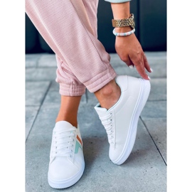 Zapatillas de mujer Avery Green blanco multicolor 3