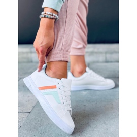 Zapatillas de mujer Avery Green blanco multicolor 4