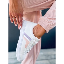 BM Zapatillas de mujer Avery Pink blanco violeta rosado 2