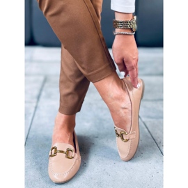 Mocasines mujer Alley Khaki beige 2