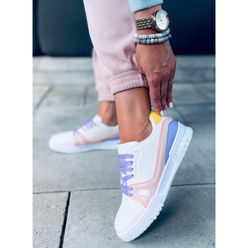 Zapatillas de mujer Verde Evans blanco multicolor 1