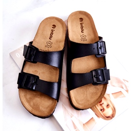 Pantuflas Mujer Hebillas Inblu NM000028 Negro 4