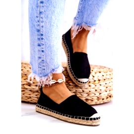 Alpargatas Clásicas Mujer Big Star JJ274952 Negro beige 2