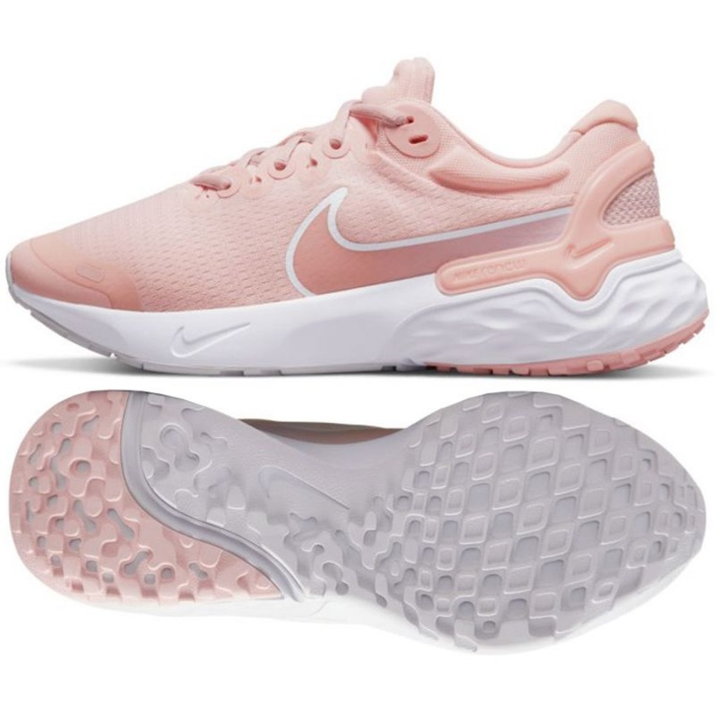 Nike Renew Run 3 W DD9278 602 zapatillas de running rosa 1