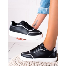 SHELOVET Zapatos deportivos negros 3