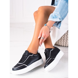 SHELOVET Zapatos deportivos negros 2