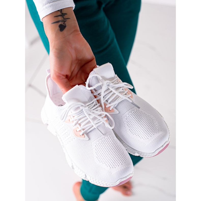 SHELOVET Zapatos deportivos ligeros blanco 2 SHELOVET Zapatos deportivos ligeros blanco 2