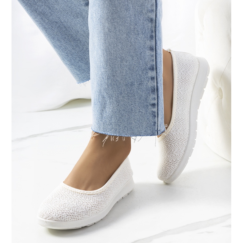 Deportivas Suvia de mujer beige crudo 1