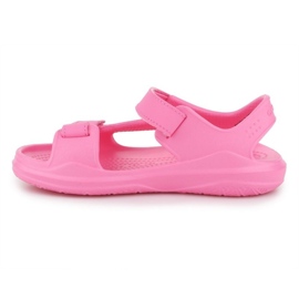 Crocs Swiftwater Jr 206267-6M3 rosado 3 Crocs Swiftwater Jr 206267-6M3 rosado 3