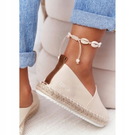 Alpargatas Con Suela Trenzada Big Star HH274501 Beige 4 Alpargatas Con Suela Trenzada Big Star HH274501 Beige 4