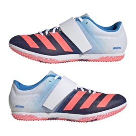 Adidas Adizero High Jump Zapatillas GY0922 blanco negro rojo azul 7