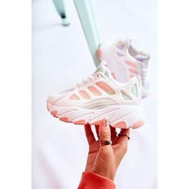 FR1 Deportivas Infantiles Britney Multicolor blanco violeta rosado verde 1