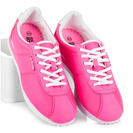 Ax Boxing Calzado deportivo atado rosado 5