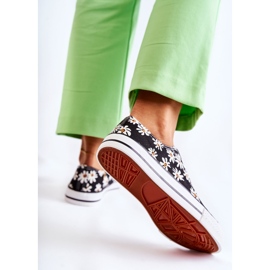 PS1 Zapatillas Bajas De Mujer Con Flores Janey Negro 1 PS1 Zapatillas Bajas De Mujer Con Flores Janey Negro 1