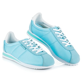 Ax Boxing Calzado deportivo atado azul 6