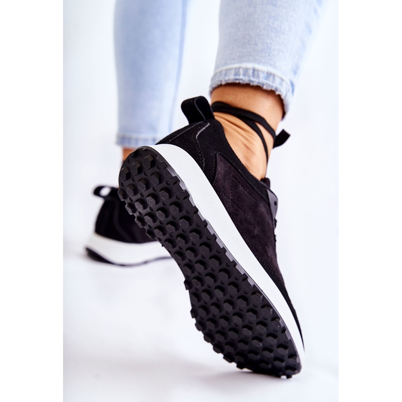 PG1 Deportivas Mujer Nayla Ante Negras negro 2