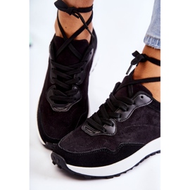 PG1 Deportivas Mujer Nayla Ante Negras negro 1