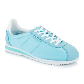 Ax Boxing Calzado deportivo atado azul 2