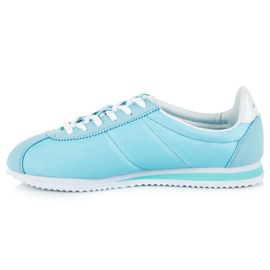 Ax Boxing Calzado deportivo atado azul 3