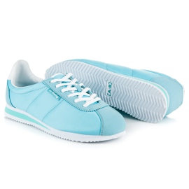 Ax Boxing Calzado deportivo atado azul 5