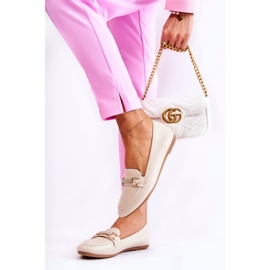PG1 Mocasines Mujer Piel Beige Godley 5