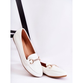 PG1 Mocasines Mujer Piel Blanco Godley 7