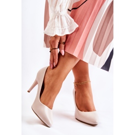 Sergio Leone Stilettos Clásicos Piel Gris Claro Magically 2 Sergio Leone Stilettos Clásicos Piel Gris Claro Magically 2