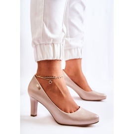 Zapatos De Salón De Mujer Sergio Leone Oro Brillante Orsola dorado 4
