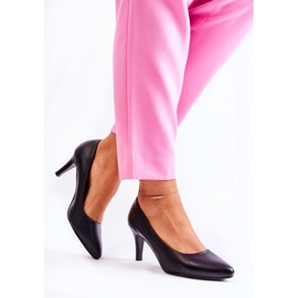 Sergio Leone Zapatos De Salón Clásicos De Mujer Negros Semprella 4