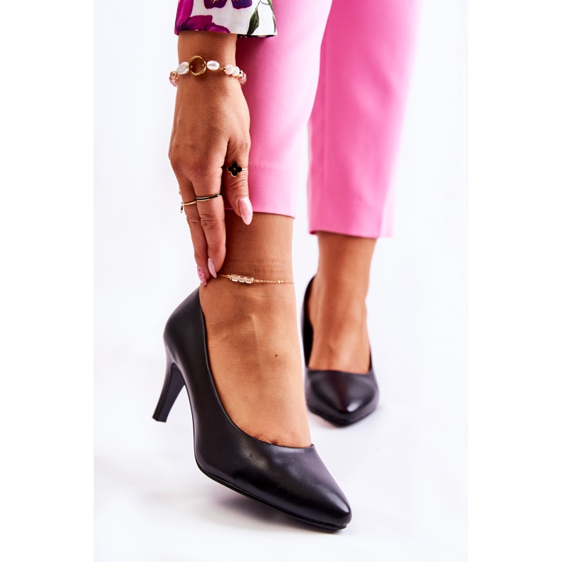 Sergio Leone Zapatos De Salón Clásicos De Mujer Negros Semprella 1