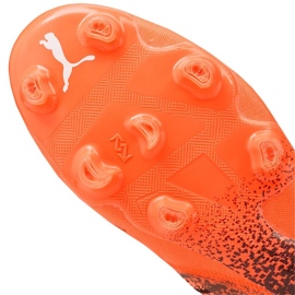 Puma Future Z 1.3 FG / AG M 106751 01 zapatos de fútbol naranja naranjas y tintos 4