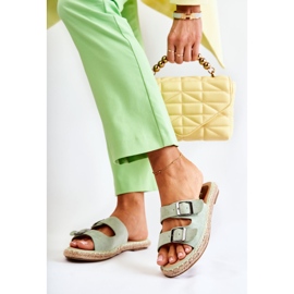 Zapatillas Mujer Clásicas Ante Verde Casilda 4