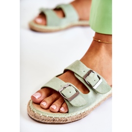 Zapatillas Mujer Clásicas Ante Verde Casilda 3