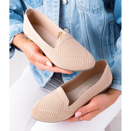 W. Potocki Zapatos calados Potocki beige 3