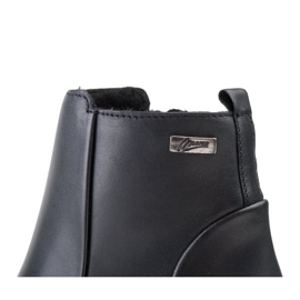 Marco Shoes Botas de cuero 0599B-001-4 negro 4
