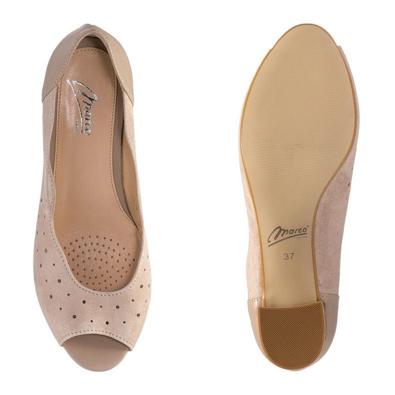 Marco Shoes 1101P Marco Zapatos beige 1