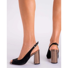 Marco Shoes Sandalias Negras 1096P Marco negro 4