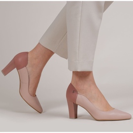 Salón de mujer Pink Marco Shoes rosado 2