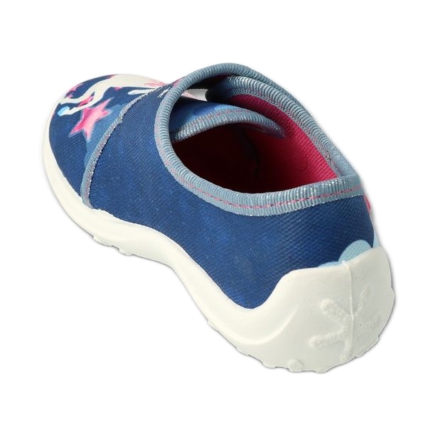 Zapatos befado niño 560X177 blanco azul rosado 2