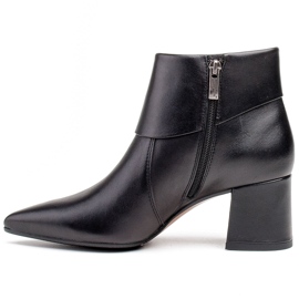 Marco Shoes Botas de mujer con cuello Marco 1344B negro 1 Marco Shoes Botas de mujer con cuello Marco 1344B negro 1