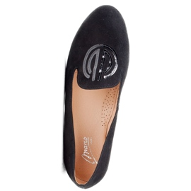 Marco Shoes Zapatos de mujer de ante. Señores negros 4