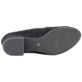 Marco Shoes Zapatos de mujer de ante. Señores negros 5